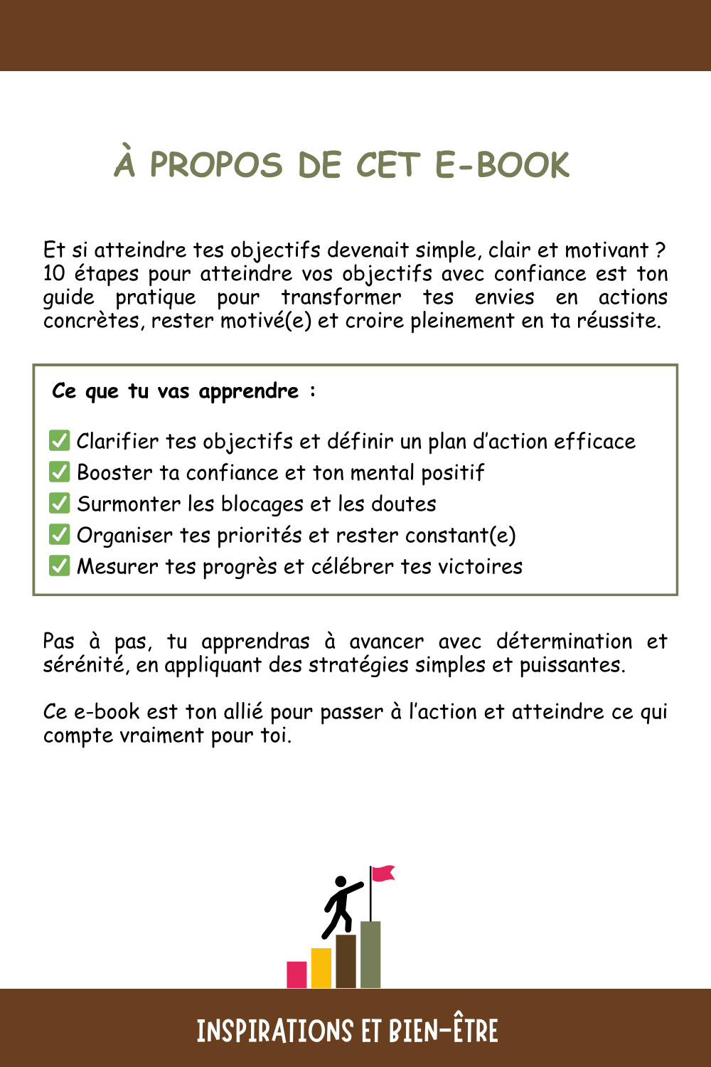 10 étapes pour atteindre tes objectifs avec confiance : Réalise tes rêves