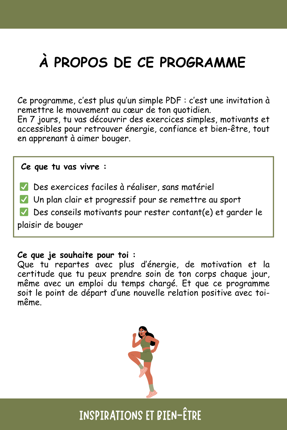 Bouger au quotidien : 7 jours pour reprendre confiance en ton corps