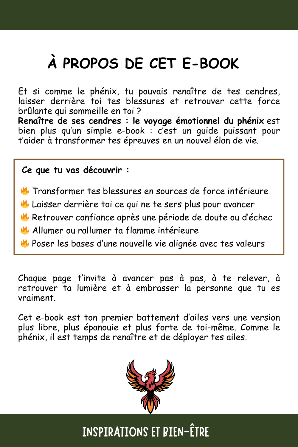 Renaître de ses cendres : le voyage émotionnel du phénix