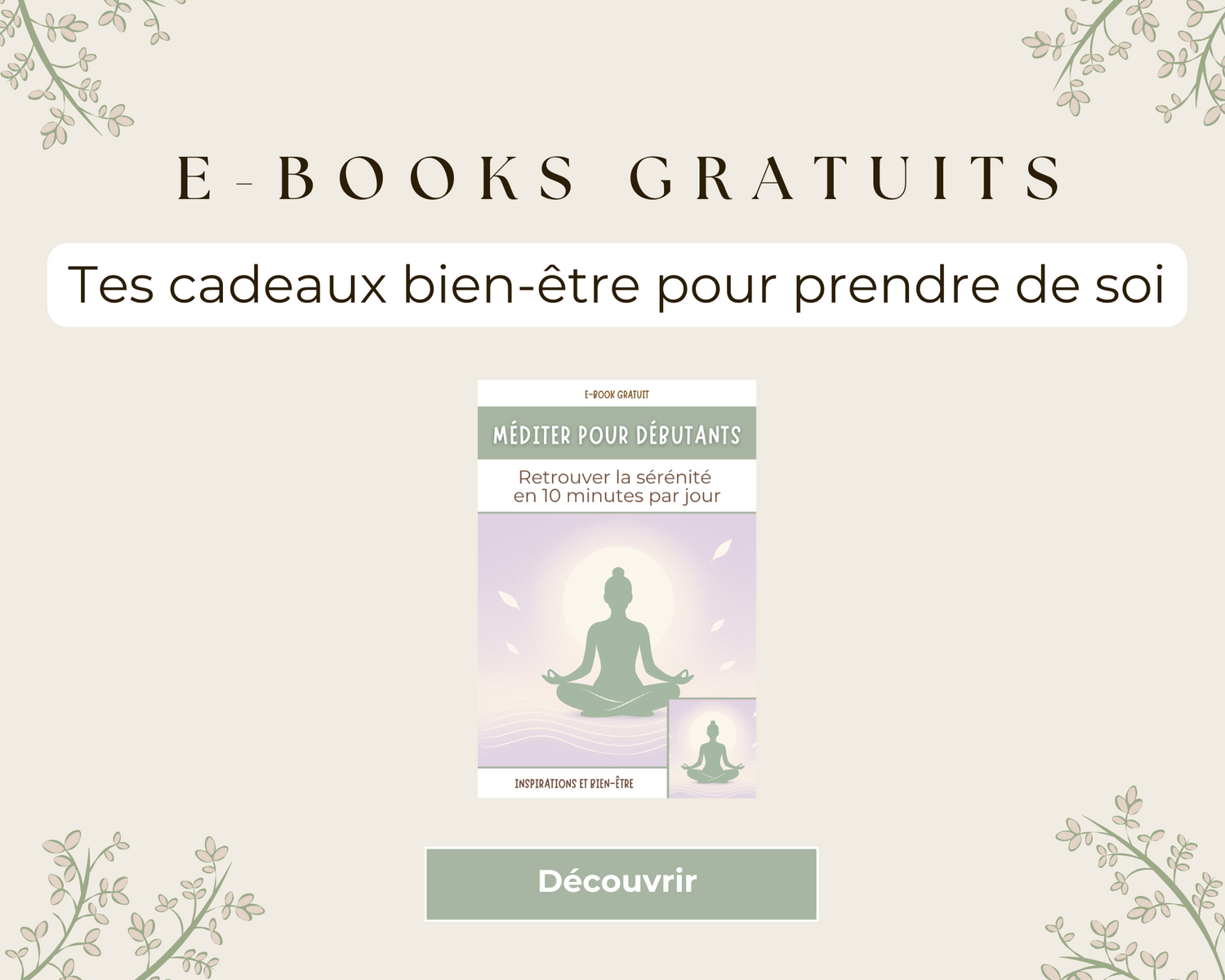 E-books gratuit bien-être