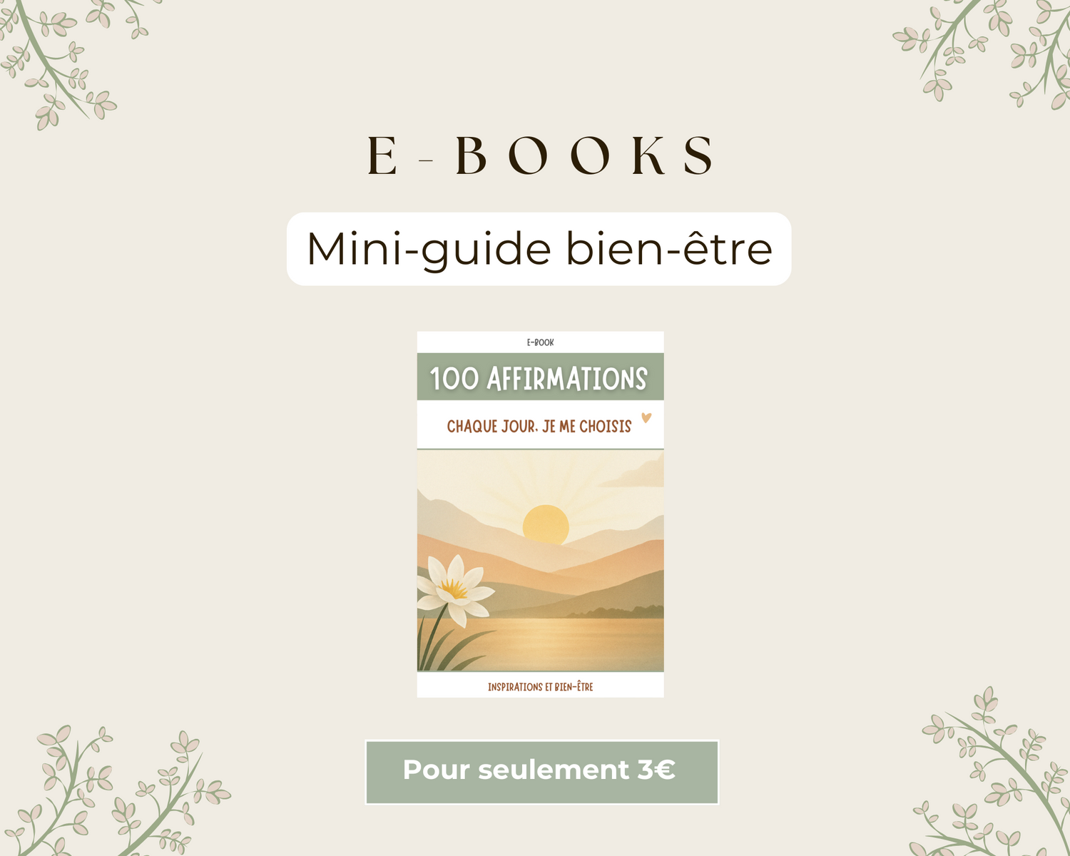 Mini guides Bien-être