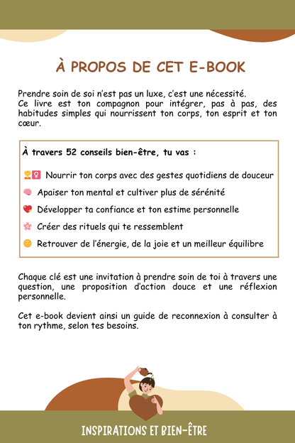 52 conseils pour prendre soin de soi