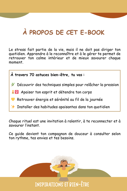 70 astuces pour déstresser