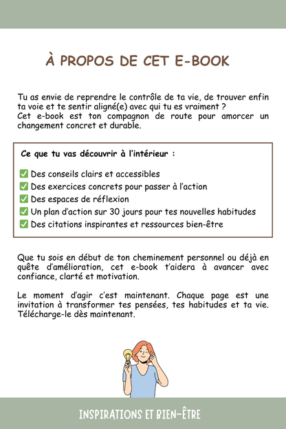 Développement personnel : 5 étapes pour changer ta vie