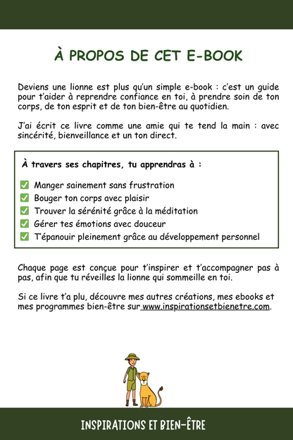 Deviens une lionne